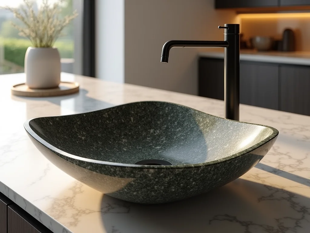 Cuba Esculpida em Granito: Elegância e Durabilidade Únicas Cuba Esculpida em Granito: Elegância e Durabilidade Únicas