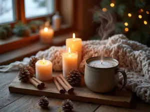 Decoração de Inverno com Velas: Toque Aconchegante