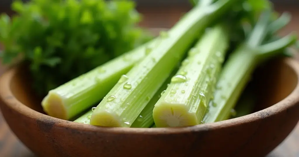 Aipo Mais Que Um Vegetal: Segredos da Rainha do Desinchaço Aipo Mais Que Um Vegetal: Segredos da Rainha do Desinchaço