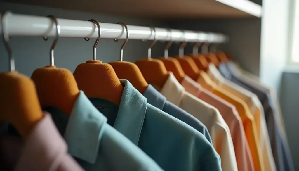 Cabides de Veludo Que Não Escorregam: Diga Adeus às Roupas Caídas!