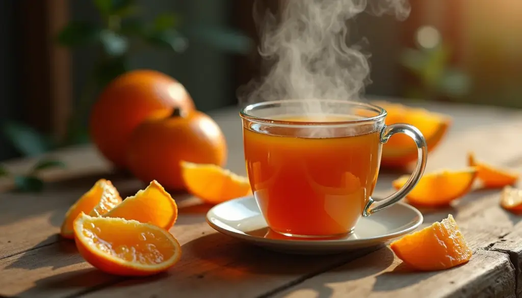 Resfriado? Descubra o Poder do Chá de Casca de Laranja!