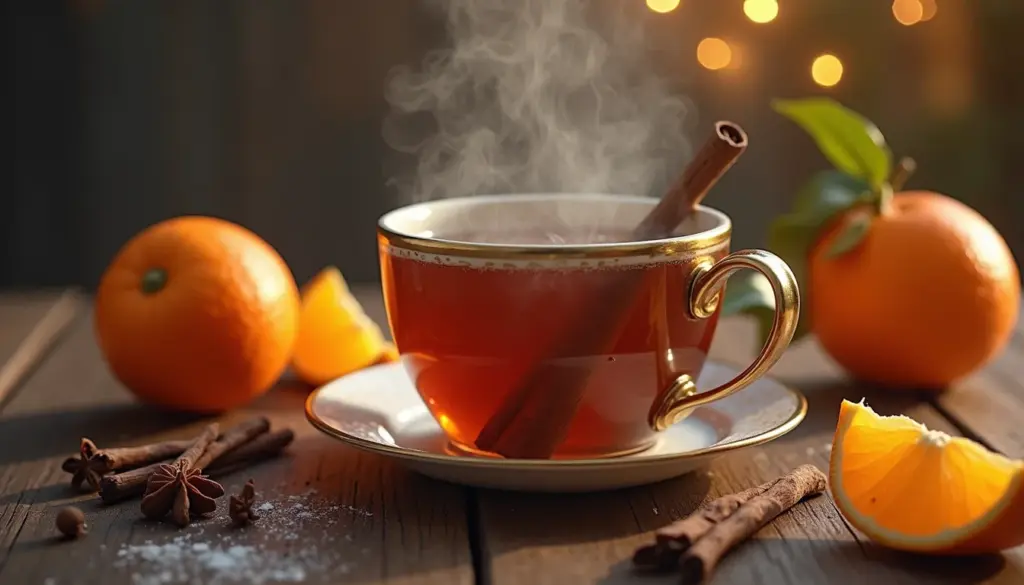 Seu Inverno Mais Quente: Receita de Chá de Cravo e Laranja