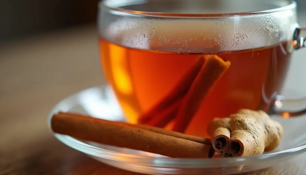 Cha de Gengibre com canela: A dupla perfeita para aquecer em 2026!