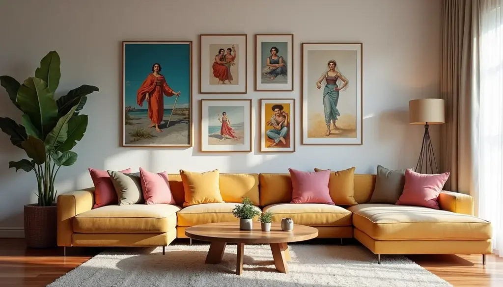 Como Fazer Gallery Wall: 7 Ideias Criativas [Passo a Passo]