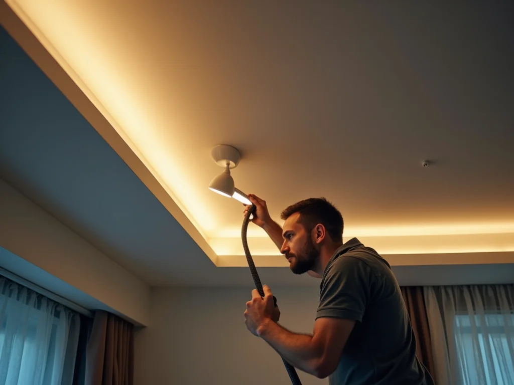 Como Instalar Fita LED no Teto: Guia Completo 2026 Como Instalar Fita LED no Teto: Guia Completo 2026