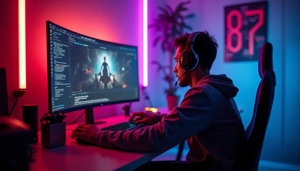 Fita LED no Setup Gamer: Transforme Seu PC em 2026 Fita LED no Setup Gamer: Transforme Seu PC em 2026
