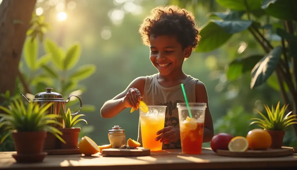 Receita de Chá Gelado com Garoto: O Segredo Refrescante Revelado!