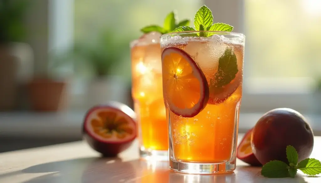 Chá Gelado de Maracujá: Receita Rápida e Refrescante