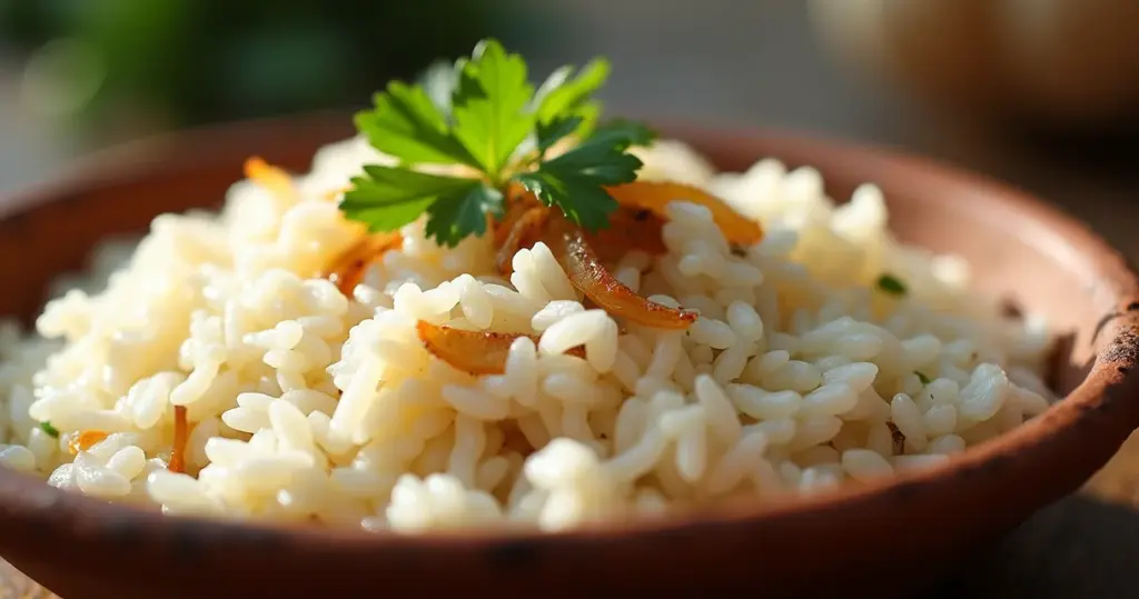 Arroz Gostoso em 25 Minutos: A Técnica do Refogado Perfeito