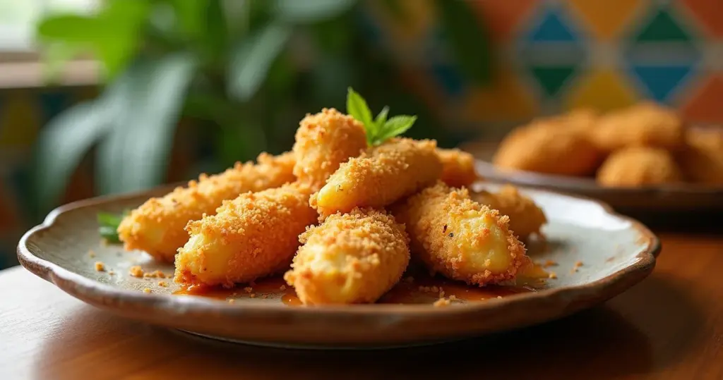 Banana à milanesa perfeita em 20 minutos: o truque do crocante