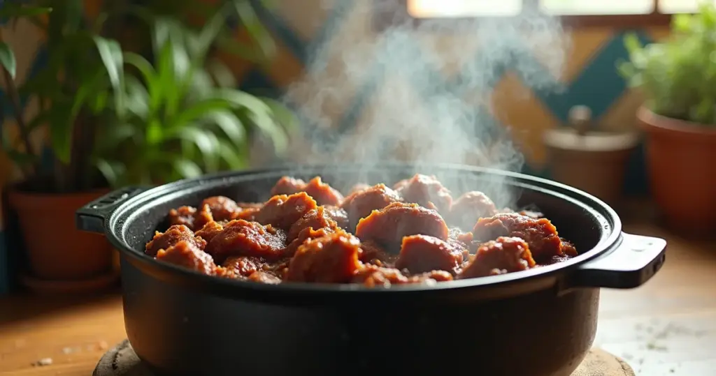 Carne que desmancha em 40 min: churrasco na panela de pressão