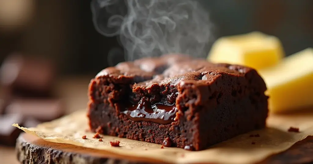 Como se faz brownie com miolo cremoso e casquinha crocante em 30 min