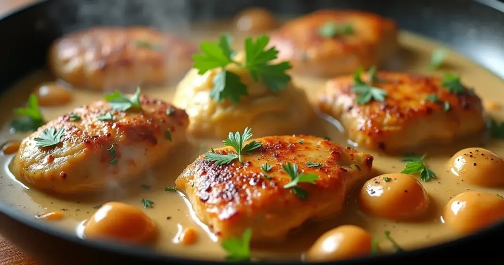 Como se faz estrogonofe de frango que parece de restaurante em 15 minutos