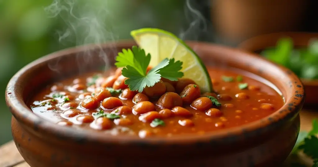 Como se faz feijão mexicano com textura cremosa em 40 minutos