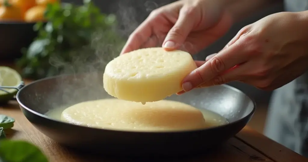 Como se faz tapioca que não quebra: a técnica da frigideira fria