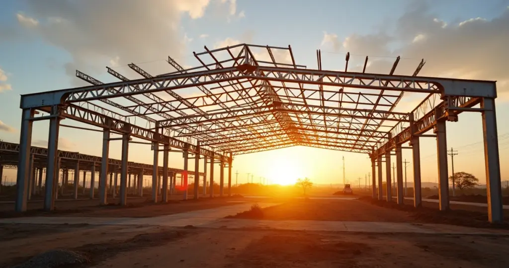 Estrutura metálica para telhado: o erro que 91% cometem na compra