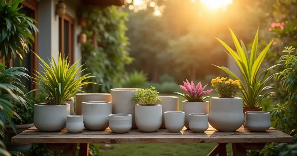 27 Formas para Vasos de Cimento: Transforme seu Jardim em 1 Dia