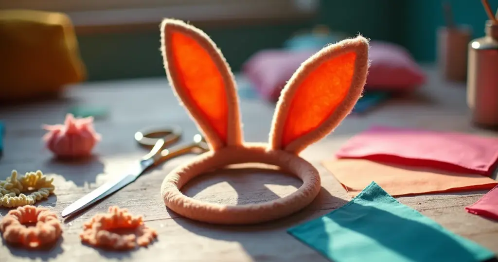 Orelha de Coelho de EVA: Transforme Festas em 30 Minutos por R$15