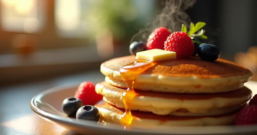 Panqueca para o café da manhã: fofinha e pronta em 15 minutos