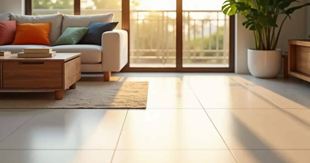 Piso porcelanato acetinado branco: como escolher certo e evitar erros caros