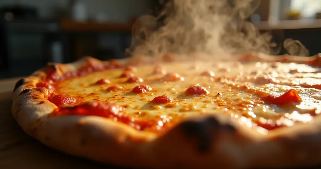 Pizza simples em 40 min: massa de pizzaria sem sovar e com textura perfeita