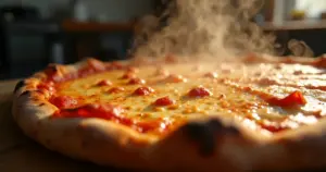 Pizza simples em 40 min: massa de pizzaria sem sovar e com textura perfeita
