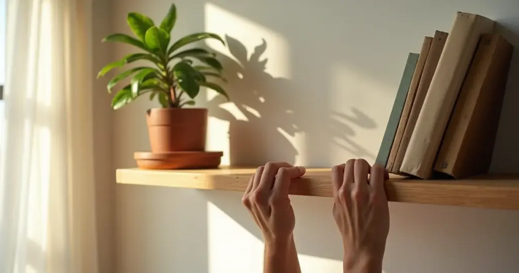 Prateleira de madeira: o truque que aumenta 40% seu espaço sem reforma