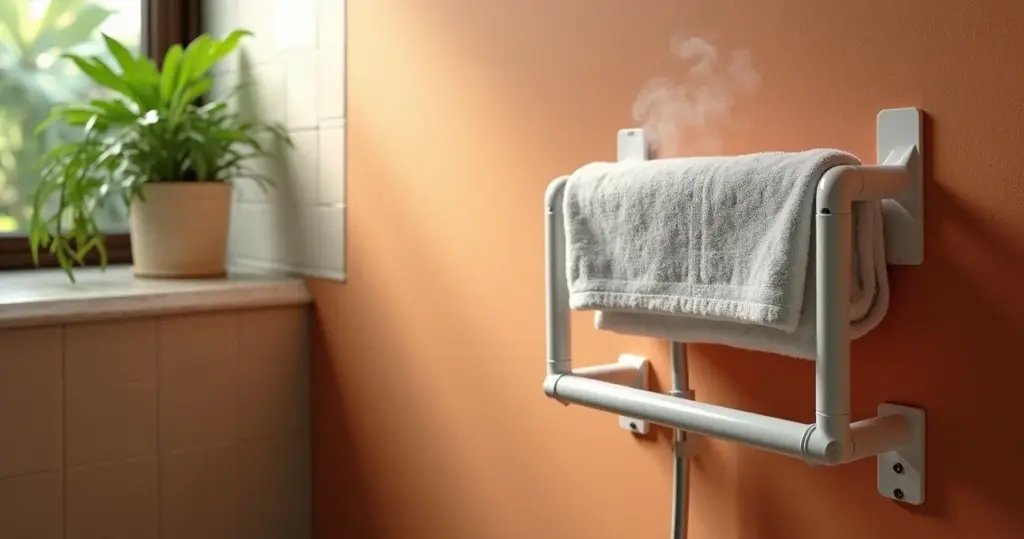 Um Aquecedor de Toalhas: Seu Banheiro Vira Spa Sem Reforma