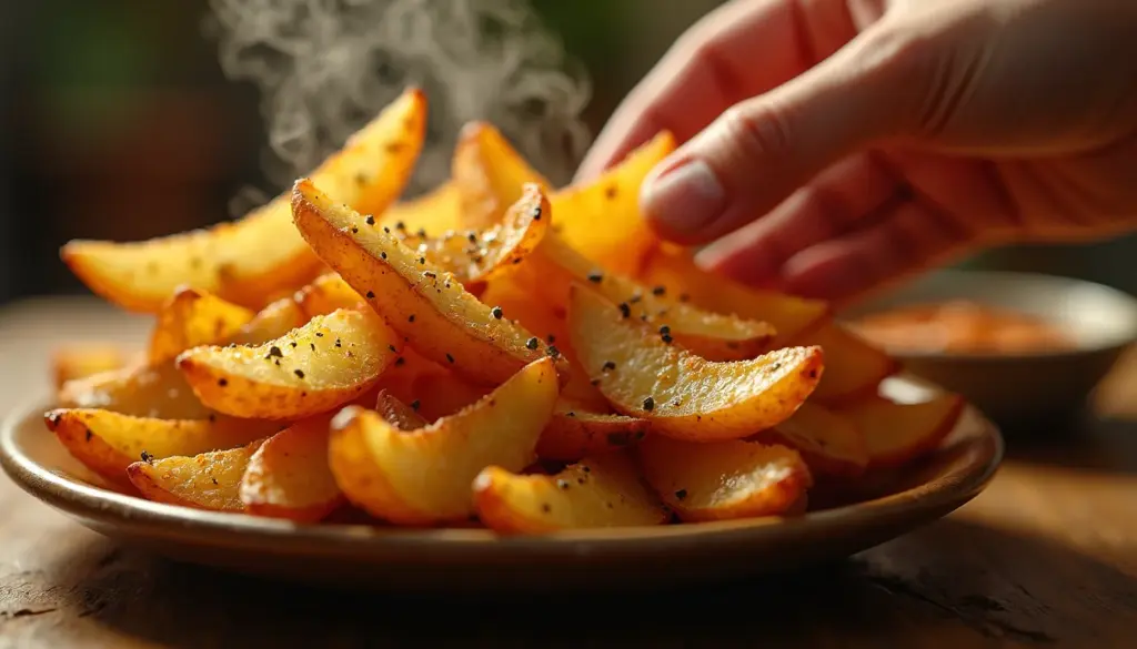 Como se faz batata calabresa crocante em menos de 20 minutos Como se faz batata calabresa crocante em menos de 20 minutos