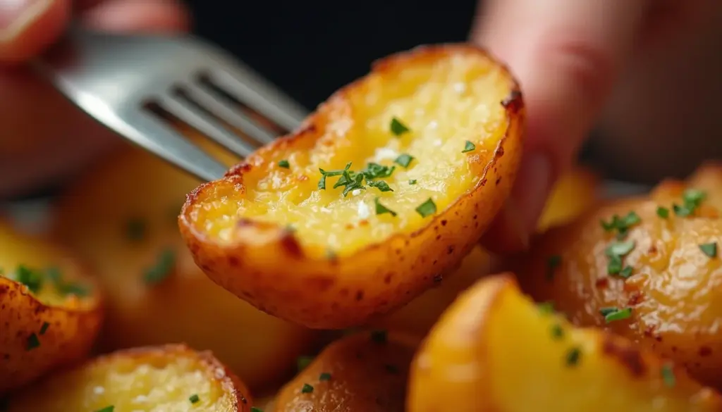 Como se faz batata rústica crocante e macia em 40 minutos