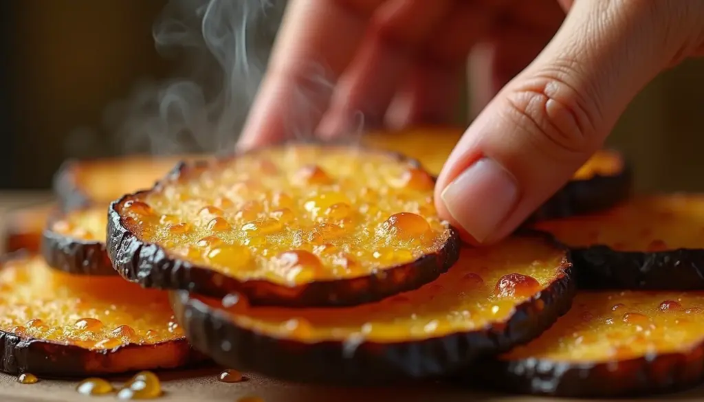 Como se faz berinjela frita crocante sem amargor em 15 minutos