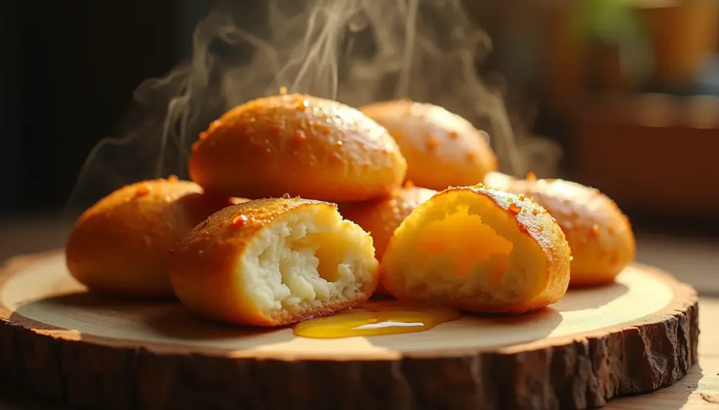 Como se faz bolinho de mandioca crocante sem desmanchar (rápido)