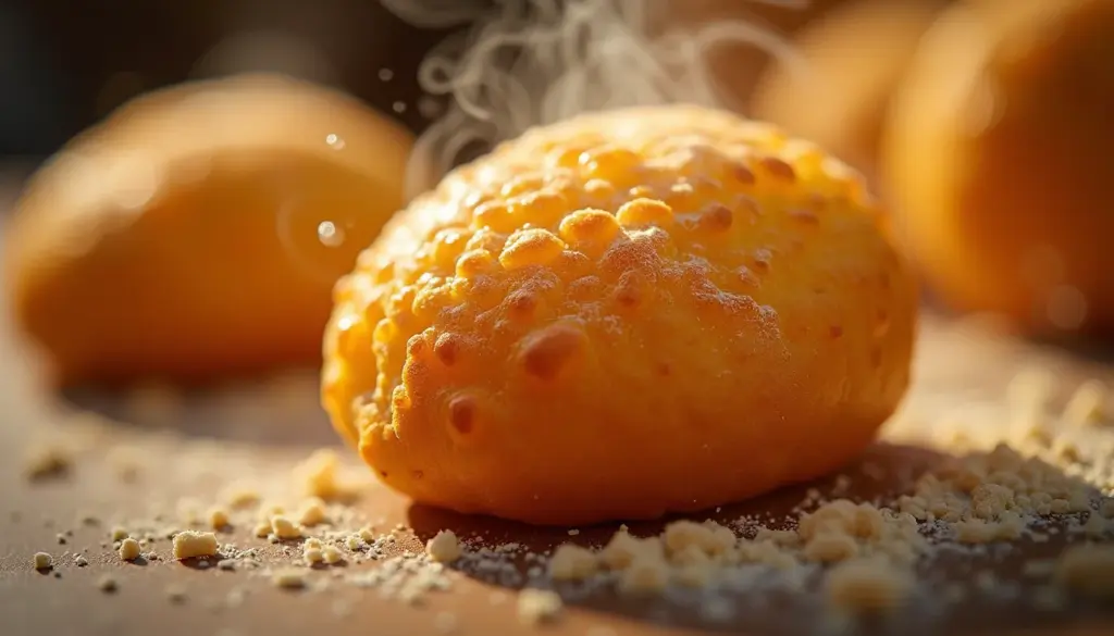 Como se faz bolinho de trigo crocante em 15 minutos Como se faz bolinho de trigo crocante em 15 minutos