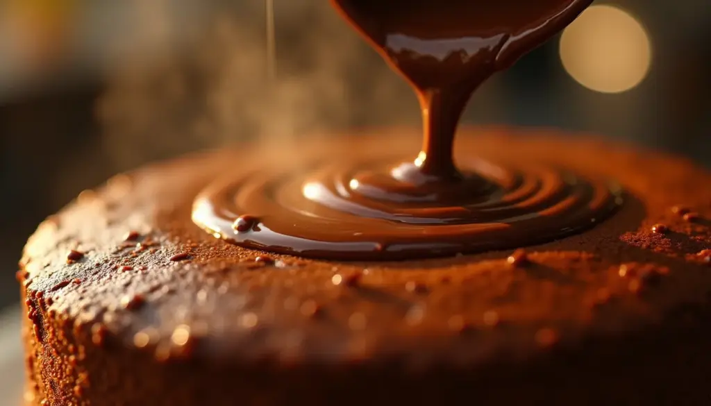 Como se faz cobertura de chocolate brilhante em 10 minutos