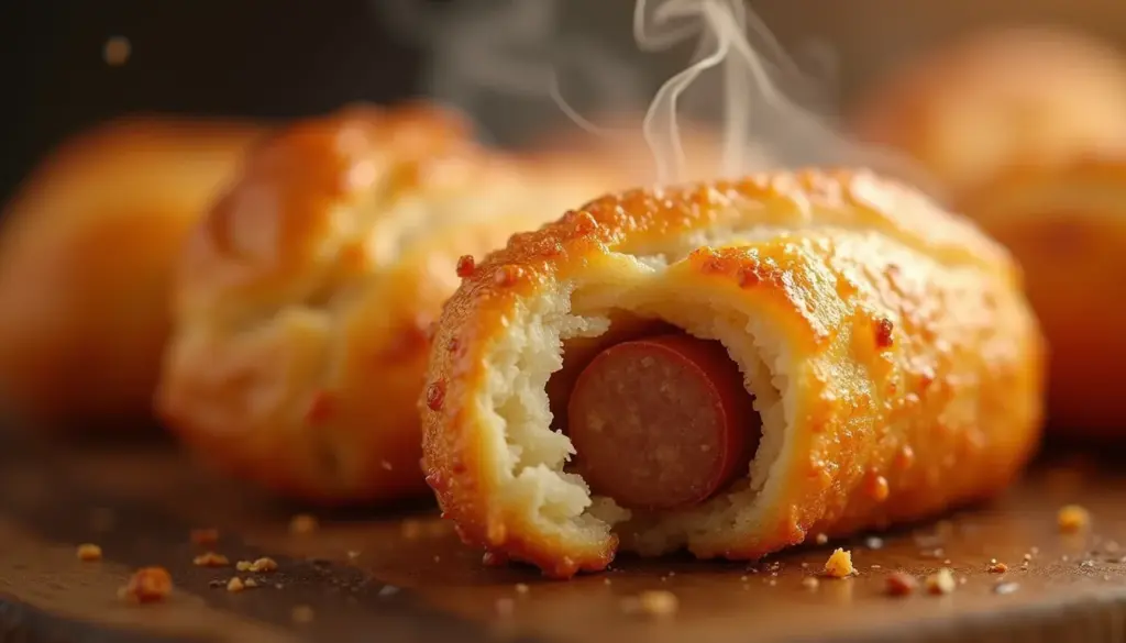 Como se faz enroladinho de salsicha crocante em 20 minutos