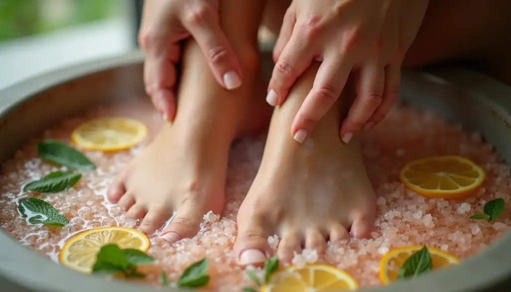 Como se faz escalda pés: 5 receitas que aliviam cansaço e inchaço Como se faz escalda pés: 5 receitas que aliviam cansaço e inchaço