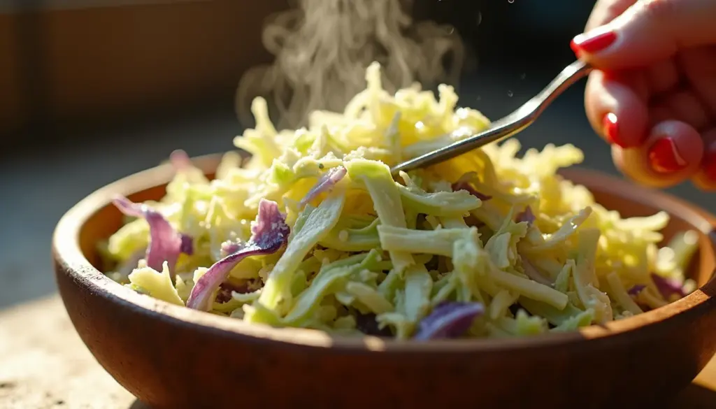 Como se faz salada de repolho crocante em minutos