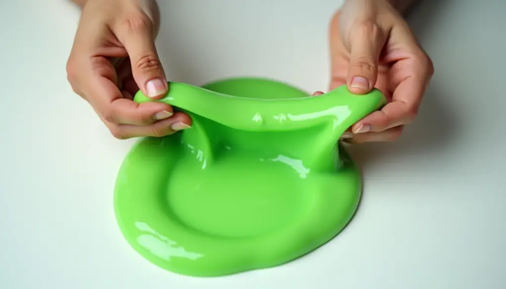 Como se faz slime caseiro que estica sem grudar? Receita que funciona