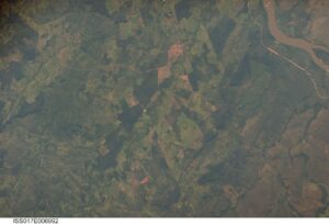 View of Brazil taken during ISS Expedition 17.