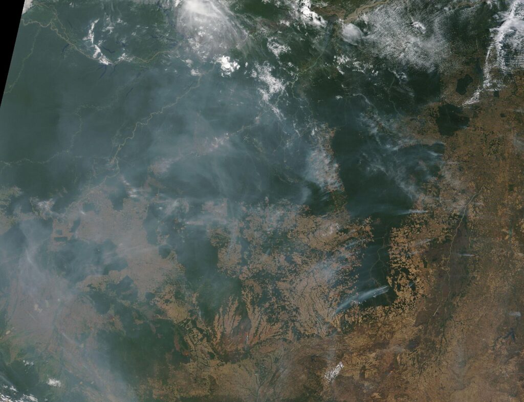 O Ibama informou ter feito autuações em Autazes e Careiro da Várzea.
