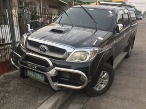Toyota Hilux 2009 é vendida por R$ 110 mil com parte do pagamento em moedas